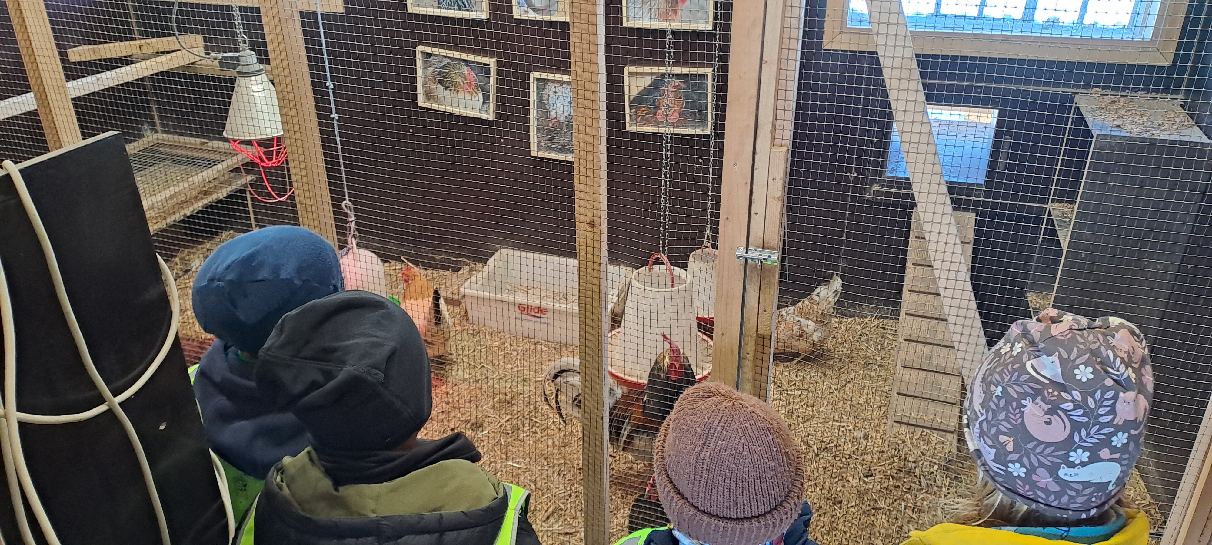 Gårdsbesøk, Vinterferien på AKS