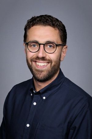 en person med briller